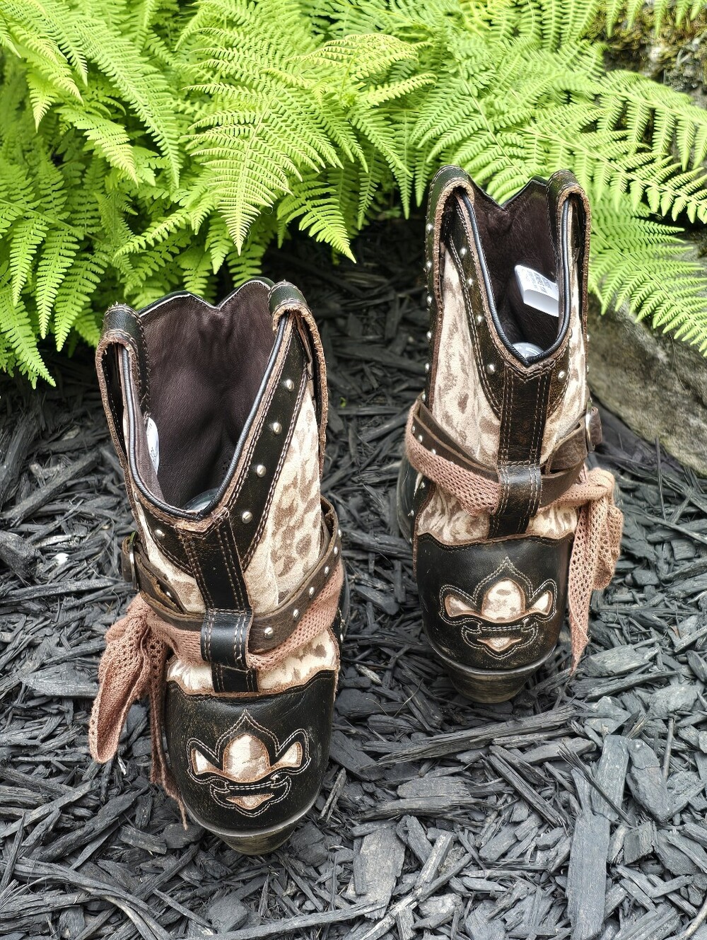 Rockin Country - Cowgirl Boots - Womens 11 - Picture 4 of 6